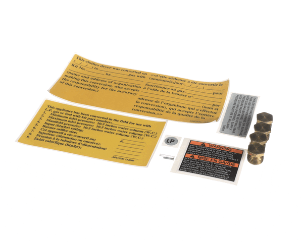 American Dryer Laundry 883299 D-75 Hsi/Dsi Lp Conversion Kit (ADC883299) Each