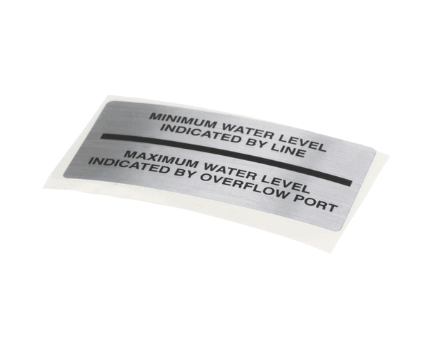 American Dish Service 089-9308 Decal, Water Level (ADS089-9308) Each