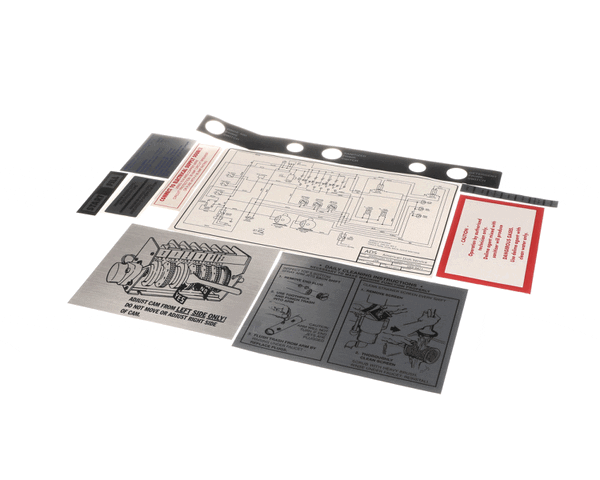 American Dish Service 089-9458 Decal Set, 5Ages (ADS089-9458) Each