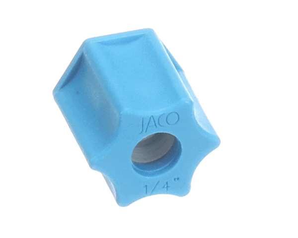 American Dish Service 091-4158 Nut, Threaded Blue, Tube Stiff (ADS091-4158) Each