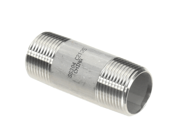 American Dish Service 092-3046 Nipple, 3/4" Npt X 2 1/2" Ss, Muffler He (ADS092-3046) Each
