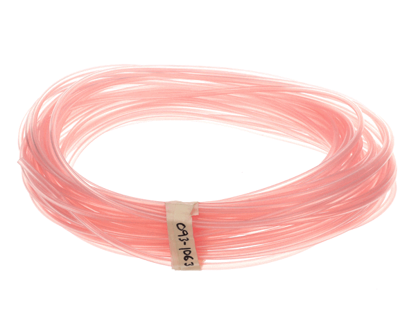 American Dish Service 093-1063L Tubing, 1/4" Red Polymer (100Ft Roll) (ADS093-1063L) Each