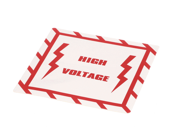 American Dish Service 289-9203 Decal, High Voltage 220 Volt (ADS289-9203) Each
