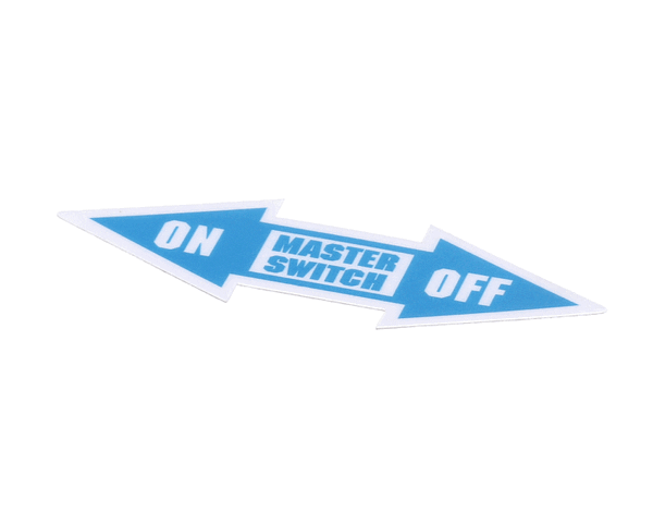 American Dish Service 389-9205 Decal, On/Off (Master) (ADS389-9205) Each