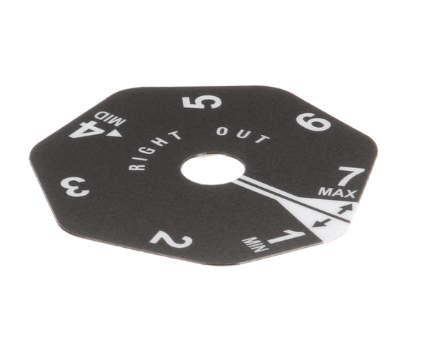 Antunes 1001504 Rh Cam Label (AJA1001504) Each