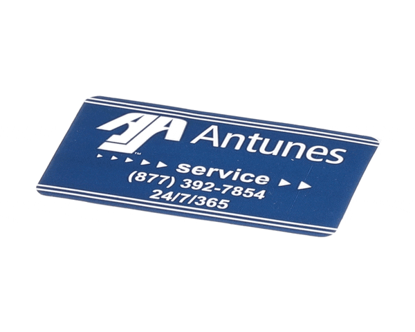 Antunes 1001527 Label, Roundup Service (AJA1001527) Each