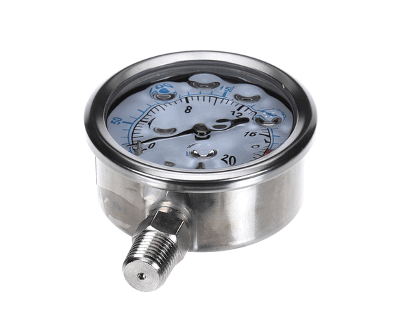 Antunes 7002617 Gauge, 300 Psi, 2.5"Gf, Btmmnt, Ss (AJA7002617) Each