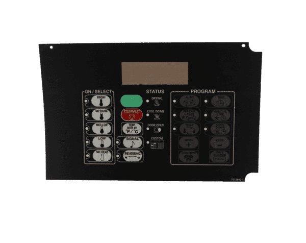 Alliance Laundry Systems 70128401 Overlay Rm-Sq Aj Um Wm English (ALLS70128401) Each