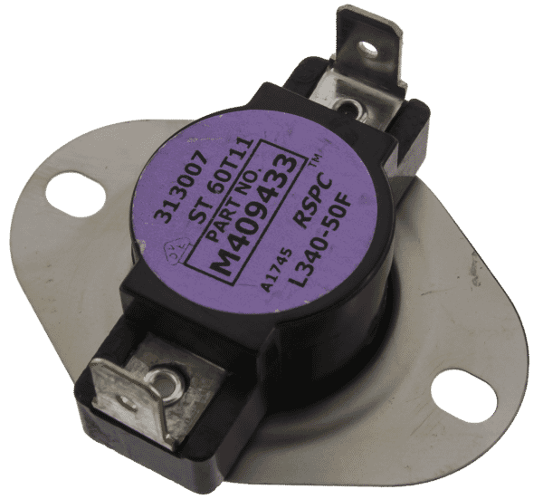 Alliance Laundry Systems M409433 Thermostat Lim 340F Violet (ALLSM409433) Each