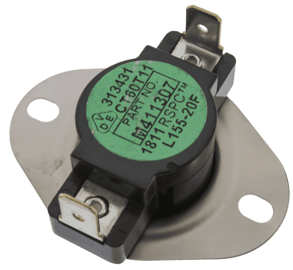 Alliance Laundry Systems M411307 Thermostat Lim 155F Green (ALLSM411307) Each