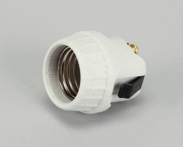 Alto Shaam Rp-3952 Receptacle,Lamp,Snapin,Ceramic (ALTRP-3952) Each