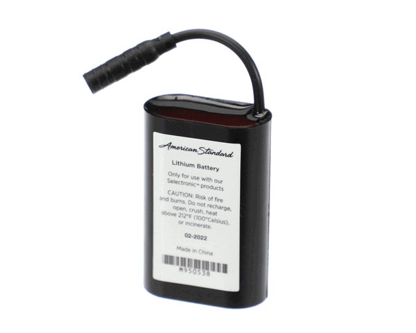 American Standard M950361-0070A Pwrx Battery Pack For Sensor Faucetsr4 (AMSM950361-0070A) Each