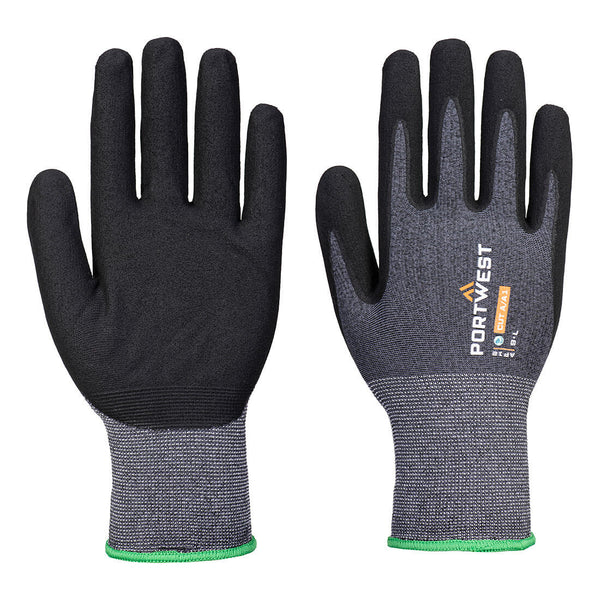 Portwest SG Grip 15 Nitrile Glove, Gray/Black, Size XXXL (AP12G8RXXXL) Pack of 12