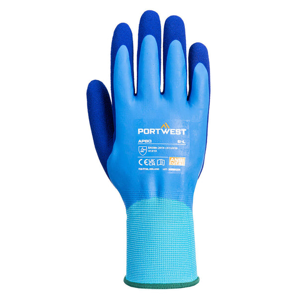 Portwest® Liquid Pro Glove , Blue, Size XXL (AP80B4RXXL) Each