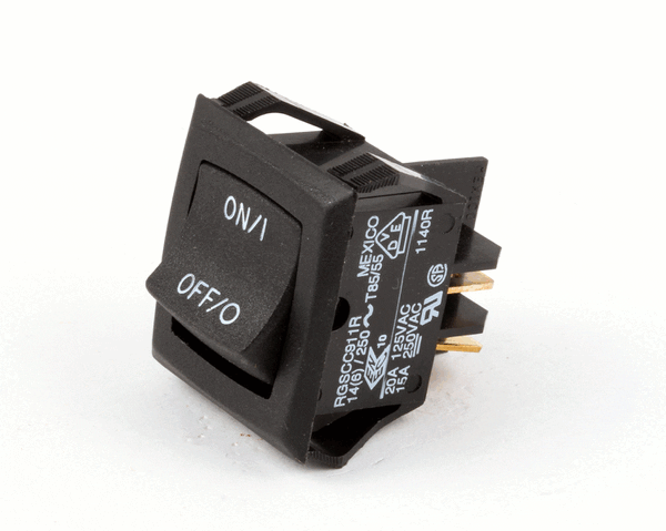 APW Wyott 2E-47591400 Switch; Dpst Rocker On-Off 20A 125V 65C (APW2E-47591400) Each