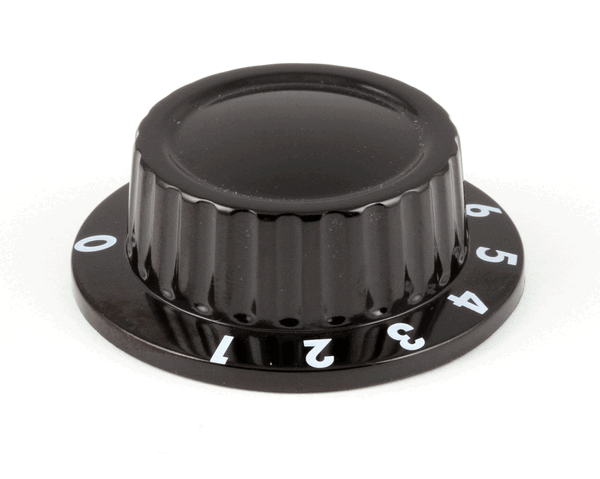 APW Wyott 2R-56505 Knob, Black Plain (1 To 10) (APW2R-56505) Each