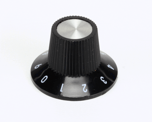 APW Wyott 2R-75617 Knob, W/Nos. 0 To 9 (APW2R-75617) Each