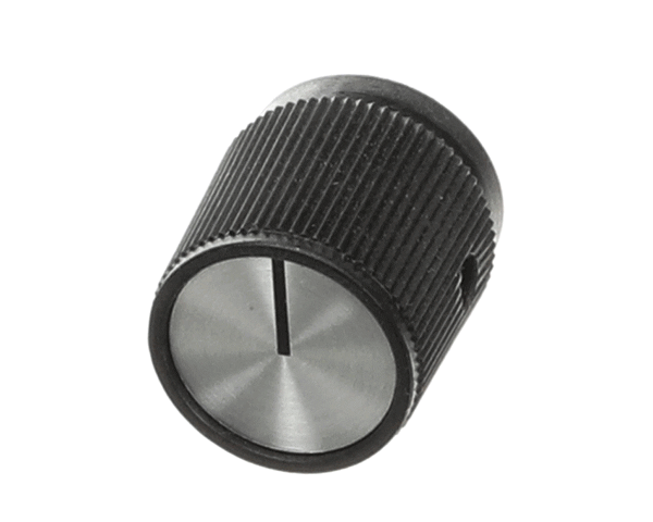 APW Wyott 2R-8700700 Knob,1/4 Shaft Silver Inlet W/ (APW2R-8700700) Each