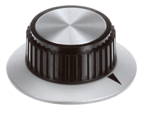 APW Wyott As-56508 Knob, Black/Aluminum 2.5Dia 1/ (APWAS-56508) Each