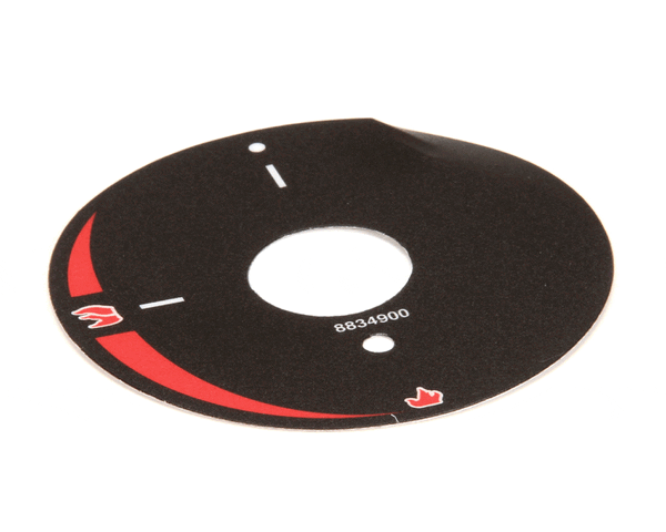 APW Wyott As-8834900 Decal;Dial Plate Manual Gas Valve (APWAS-8834900) Each