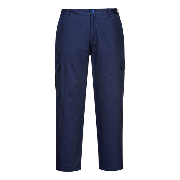 Portwest® Anti-Static ESD Pants, Navy, Size XXL (AS11NARXXL) Each