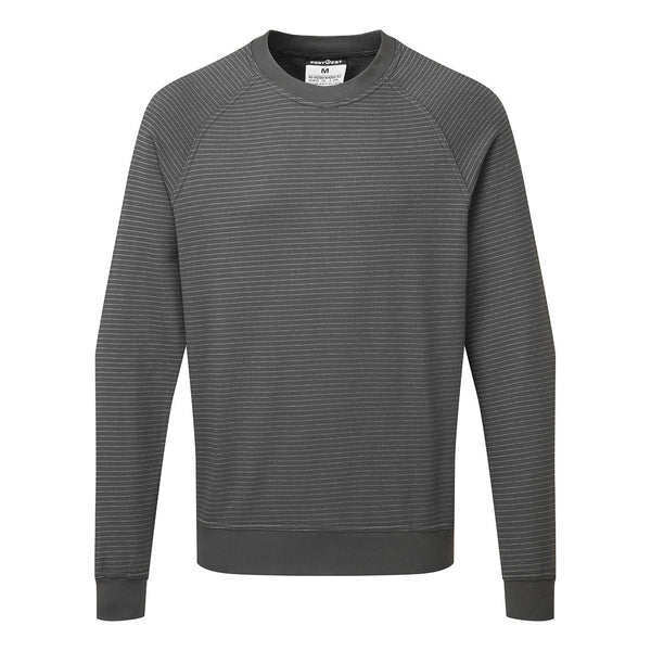 Portwest® Anti-Static ESD Sweatshirt, Zoom Gray, Size XS (AS24ZORXS) Each