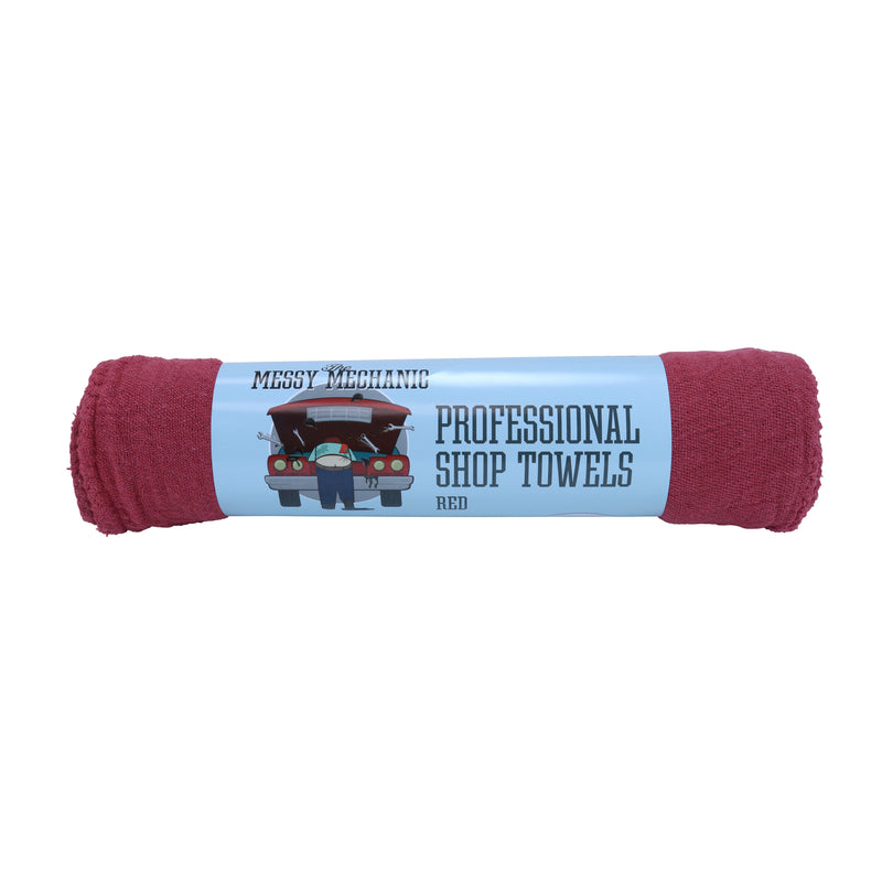 Arkwright Home Messy Mechanic Shop Towels 10PK Red (1Bag) (PNP-STB10-BAND) 1/BG