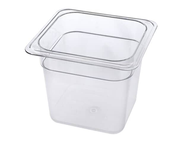 ATOSA R04011000354 PLASTIC SIXTH SIZE STEAM TABLE PAN, 6" (ATSAR04011000354) Each