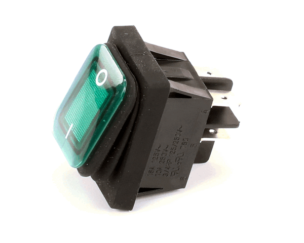 ATOSA W0308019 SWITCH, POWER, GREEN (ATSAW0308019) Each