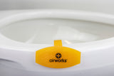 Hospeco® AirWorks® Bowl Clips, 12/Box, Mango (HOSAWBC007-BX) Box of 12