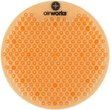 Hospeco® Airworks® Splash Free Urinal Screen, Citrus Grove, Box of 10 (HOSAWSFUS231-BX) Box of 10