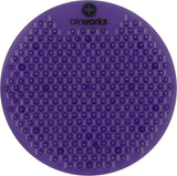 Hospeco® Airworks® Splash Free Urinal Screen, Vineyard, Box of 10 (HOSAWSFUS234-BX) Box of 10