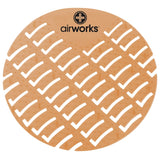 Hospeco® AirWorks® Urinal Screen, 10/Box, Cinnamon (HOSAWUS006-BX) Box of 10