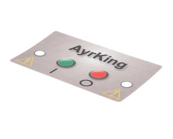 AyrKing Ayr King B531 Mylar Control Board Sticker Fo (AYRB531) Each