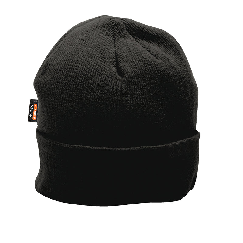 Portwest® Knit Hat Insulatex Lined, Black, Size  (B013BKR) Each