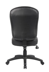 Boss Black Leather Task Chair  (B1560) Each