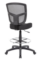 Boss Contract Mesh Armless Drafting Stool (B16020) Each