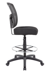 Boss Contract Mesh Armless Drafting Stool (B16020) Each