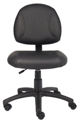 Boss Black Posture Chair  (B305) Each