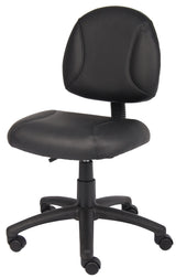 Boss Black Posture Chair  (B305) Each