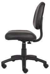Boss Black Posture Chair  (B305) Each