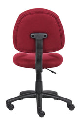 Boss Burgundy Deluxe Posture Chair (B315-BY) Each
