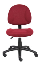 Boss Burgundy Deluxe Posture Chair (B315-BY) Each