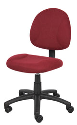 Boss Burgundy Deluxe Posture Chair (B315-BY) Each
