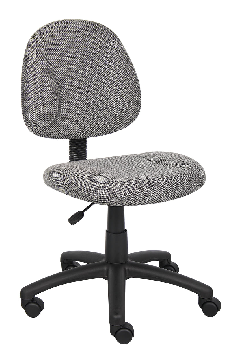 Boss Gray Deluxe Posture Chair (B315-GY) Each