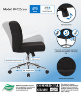 Boss Boucle Task Chair, Black (B4035C-BBK) Each