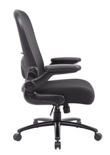 Boss Mesh Heavy Duty Flip Arm Task Chair, 400 lb Weight Capacity (B601-BK) Each