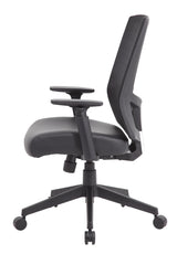 Boss Mesh Back Task Chair, Black (B6044AM-BK) Each