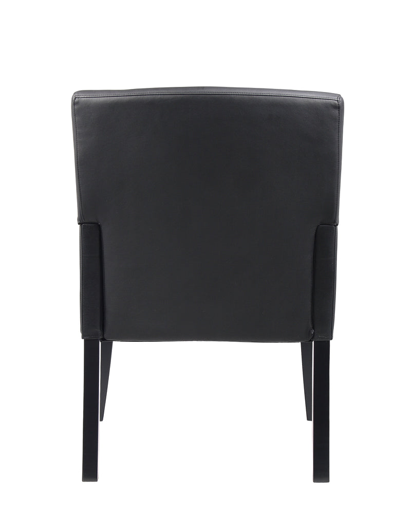 Boss Box Arm Guest, Accent or Dining Chair w/Black Base (B639-BK) Each