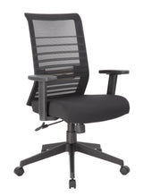Boss Horizontal Mesh Back Task Chair, Synchro-Tilt Mechanism (B6566-BK) Each